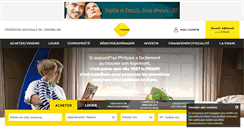 Desktop Screenshot of fnaim.fr